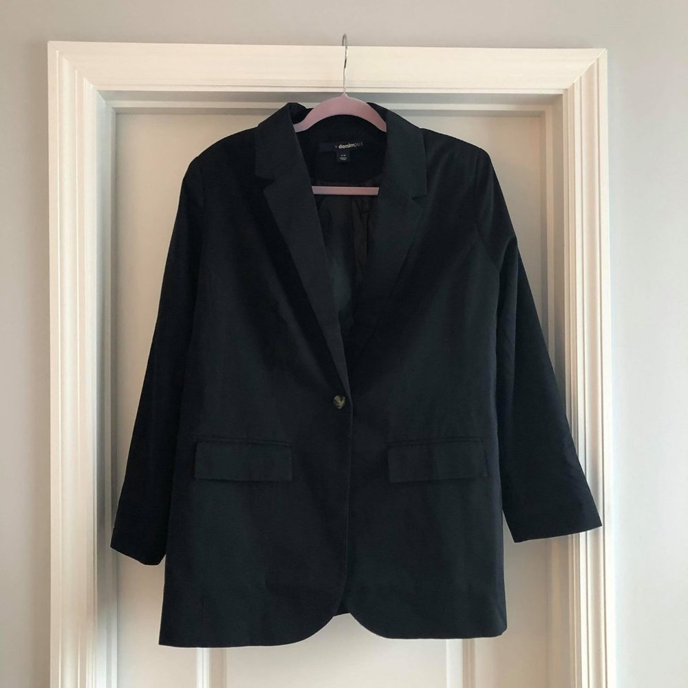 Black Blazer Denim24/7 size 16W